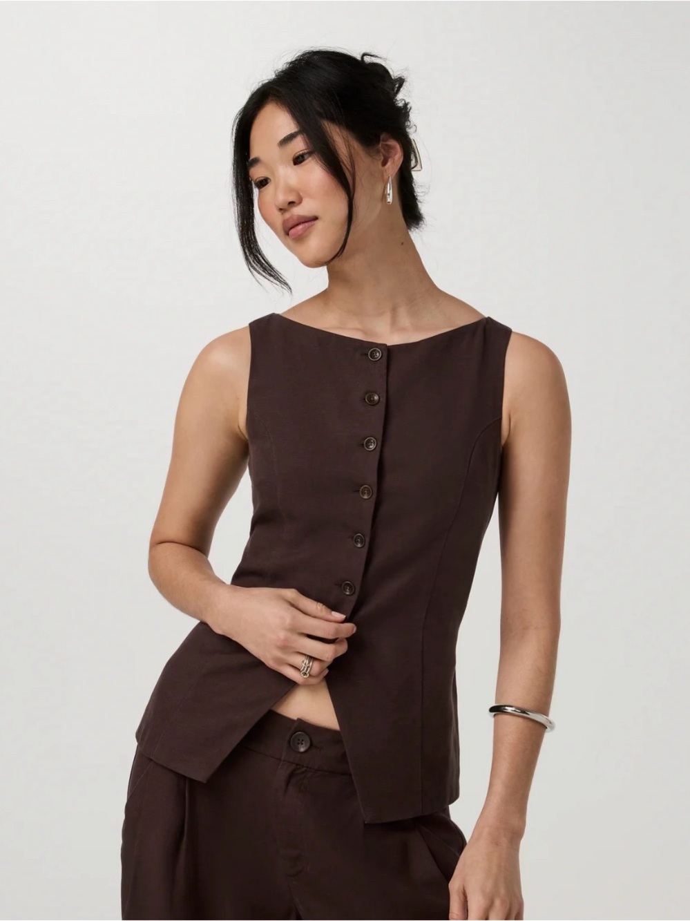 Vuori Trestles Twill Button Down Vest